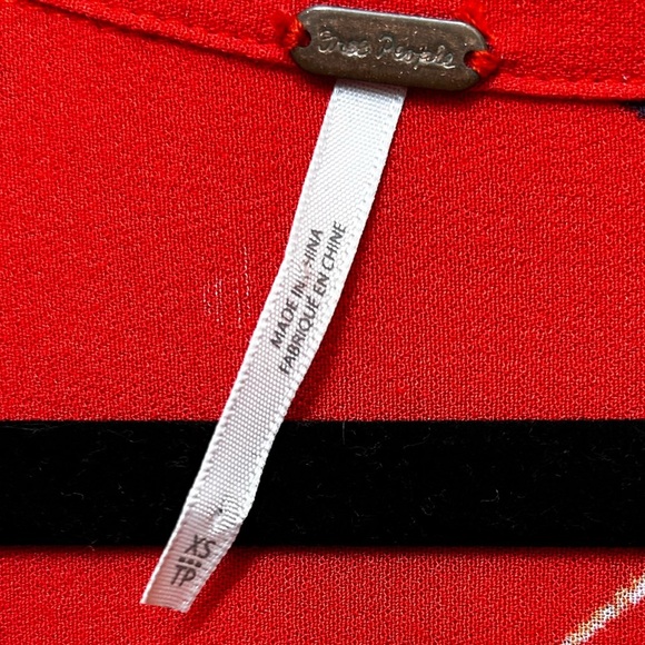 🦋 Free People extra small butterfly mini dress tunic 🦋 - Picture 6 of 14